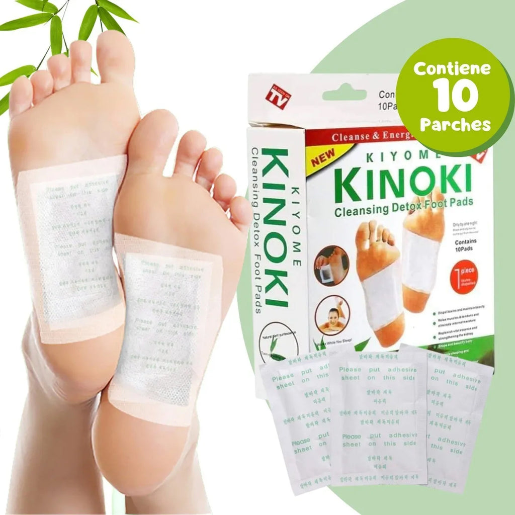Kinoki Foot Pads – Parches de Uso Nocturno