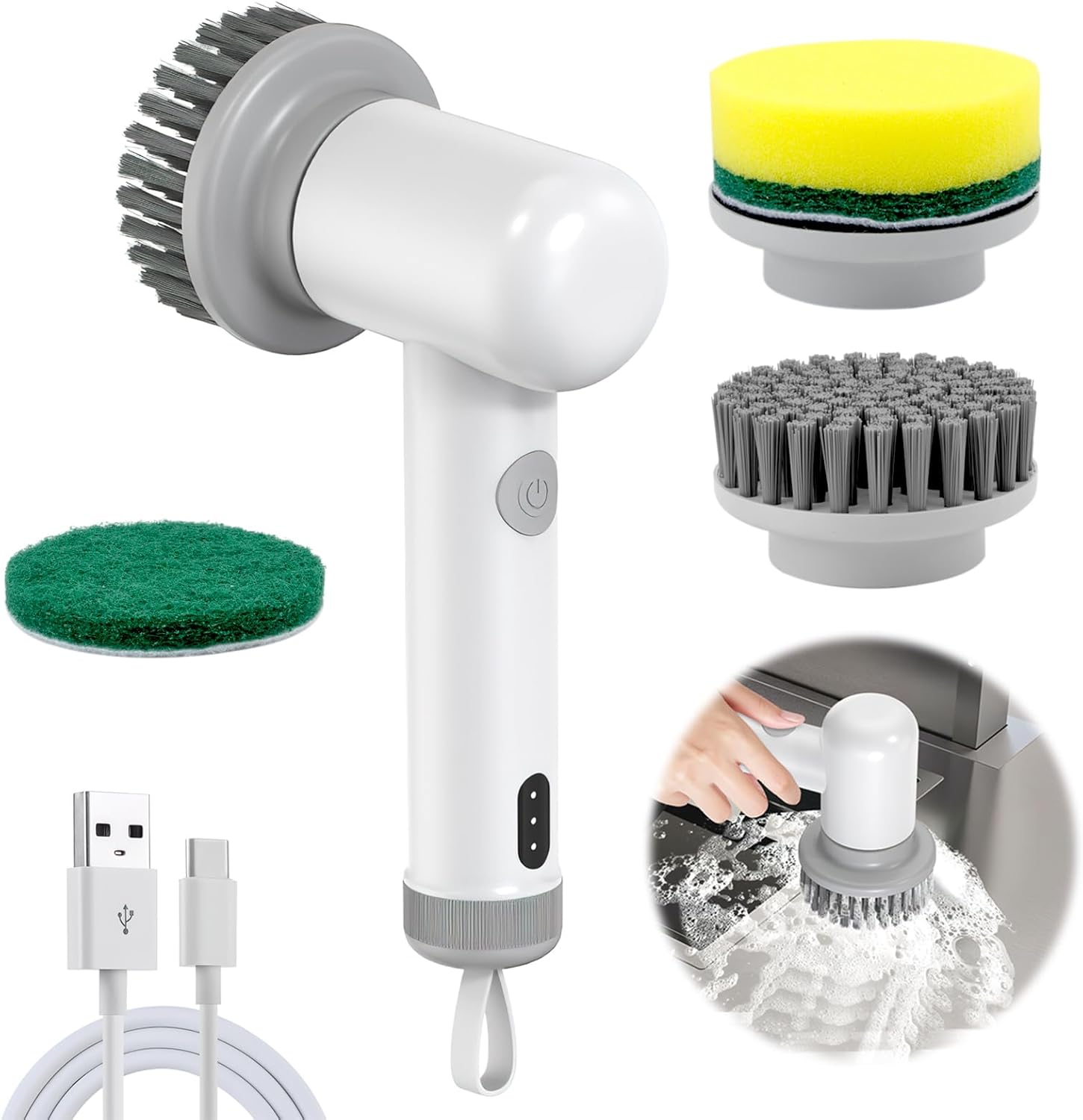 Cepillo eléctrico portátil 5 en 1