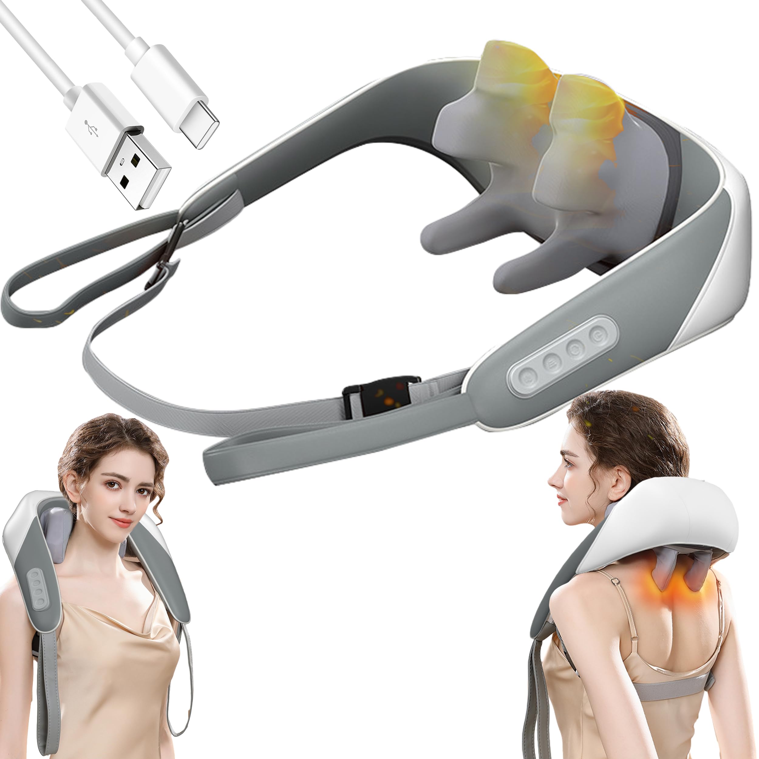 Masajeador Shiatsu con Calor Infrarrojo - Tu Spa Personal en Casa
