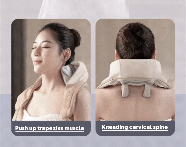 Masajeador Shiatsu con Calor Infrarrojo - Tu Spa Personal en Casa